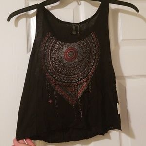 Boho Crop Top